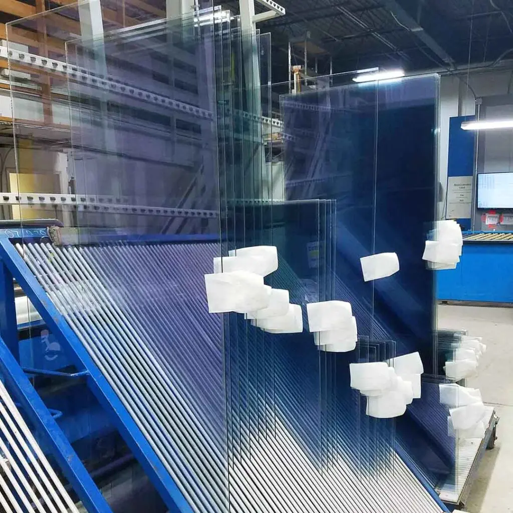 Stacked Glass Panels